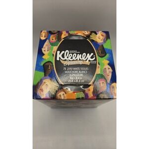 Vintage 2003 Kleenex Expressions Artist Series Sealed Tissue Box Folk Art‎ USA